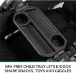 Evenflo Pivot Xplore Dreamz All-Terrain Stroller Wagon with Bassinet Insert (Voyager Green) - Image 8