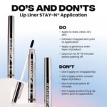 Sacheu Lip Liner STAY-N Peel Off Lip Stain — Long Lasting Matte Lip Tattoo Transfer Proof Lipstain Infused with Hyaluronic Acid & Vitamin E for All Skin Types — Vegan & Cruelty-Free, nOOHde - Image 10