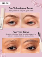 SHEGLAM Set Me Up Brow Gel Long Lasting Waterproof Clear Eyebrow Gel Long Wear Smudge-proof Moisturizing - Image 4