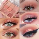 AMY'S DIARY Matte Nude Eyeshadow Palette Pink Makeup,9 Colors Matte Eyeshadow Long Lasting Eye Shadow Plattet for Girls,tween Eye Shadow makeup palette - Image 3