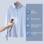 HOMETOP Handheld Steamer for Clothes, 30-Second Fast Heat-up, 1300W Powerful Garment and Fabric Steamer, Removes Wrinkle, Portable Steam Iron for Home and Travel - Image 3