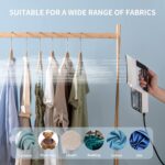 HOMETOP Handheld Steamer for Clothes, 30-Second Fast Heat-up, 1300W Powerful Garment and Fabric Steamer, Removes Wrinkle, Portable Steam Iron for Home and Travel - Image 7