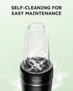 Sangcon 1000W Smoothie Blender for Kitchen, Blenders for Smoothies with (3) Cups (2) Spout Covers (1) Storage Cap (1) To-Go Cap, Portable Blender for Shakes, Ice Crushing, Frozen Drinks, Spices - Image 9