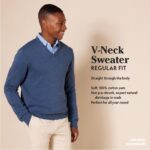 Amazon Essentials Men's V-Neck Pullover Sweater (Available in Big & Tall) - Image 3