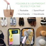 YXILEE Straw Bags For Women | M Size Travel Straw Totes Bag Woven Summer Handmade Shoulder Bag Handbag - Image 6