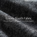 Vamcheer Modular Sectional Cloud Couch, Utra Soft U Shaped Couch with 2 Movable Ottoman, Deep Seat Boneless Couches for Living Room Bedroom, No Assembly Required, Grey - Image 8