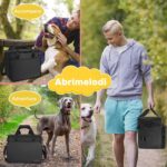 6 Set Dog Travel Bag for Supplies, Gifts for Dog Lovers, Christmas Dogs Owner Gifts, Large Pet Travel Kit Includes 2 Food Containers, 2 Collapsible Bowls & 1 Treat Pouch - Image 10
