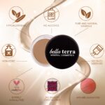 BellaTerra Cosmetics Eye Primer for Eyeshadow | Long-Lasting Shadow Base & Eyelid Concealer for Dark Circles & Veins | Matte Finish | Fragrance-Free for Sensitive Skin | .32 oz Crease-Proof Formula - Image 5