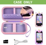 ALKOO Kids Toy Smartphone Case Compatible with Kikapabi/for Joozfee/for dancingcow/for Prysyedawn, Learning Toys Holder for Play Cell Phone, SD Card, Over 7 Years Age- Purple - Image 3