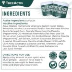 TreeActiv Cystic Acne Spot Treatment, Hormonal & Overnight Sulfur Cystic Treatment For Face, Pimples, and Blemishes for Adults, Men, and Women - 0.5oz 120+ Uses - Image 6