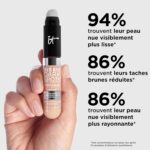 IT Cosmetics Bye Bye Dark Spots Concealer + Brightening Serum – 2% Niacinamide, Hyaluronic Acid & Caffeine - Medium Coverage, Natural Finish, All Skin Types - 0.22 fl oz - Image 6