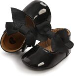COSANKIM Baby Girls Mary Jane Flats Shoes Anti-Slip Rubber Sole Infant Toddler Princess Wedding Dress Shoes - Image 6