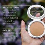 Well People Bio Powder Foundation, Lightweight & Hydrating Foundation For Perfecting & Smoothing Skin, Semi-Matte Finish, Vegan & Cruelty-free, 3W - Image 4