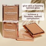 LAMEL Sunkissed Matte Bronzer Face Powder - Non-Shimmer, Long Lasting, Non-Greasy Bronzing Organic Makeup Formula - Matte Finish - Natural Tan Skin - N. 401-0.35oz. - Image 4