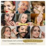 Liquid Eyeliner - Hypoallergenic Eyeliner with Fine Brush Tip, Long-Lasting Waterproof Eye Liner - Cruelty-Free, Vegan, Hypoallergenic, Gluten-Free, Smooth Application Liquid Eye Liner, Black 2mL - Image 10