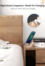 Desk Cell Phone Stand Phone Holder, Aluminum Phone Cradle Dock for iPhone17 16 15 14 13 12 pro Mini 11 X Xs max 8 7 6 6s Plus SE Samsung All Smart Phones, Rose Gold - Image 6