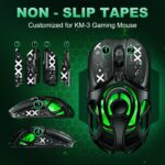 Wireless Gaming Mouse, Tri-Mode 2.4G/USB-C/Bluetooth 5.3 RGB Wireless Mouse, 10000 DPI, 60Hrs Battery, Ultra-Light Ergonomic Design, Rechargeable Computer Mice Compatible with PC Mac Laptop - Image 9