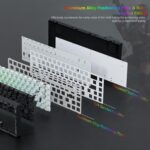 Womier M68 HE V2 Rapid Trigger Keyboard 60% Percent, Hall Effect Topographic Gaming Keyboard, Wired RGB Custom Mechanical Key Board with Magnetic Switch, PBT Keycaps for Mac/Win (Black) - Image 5