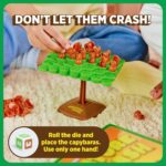 Creature Crash by Relatable, The Capybara Balancing Game, Family Game Night, Great Stocking Stuffer for Kids, Includes 49 Capybaras, 1 Balancing Board, 1 Pillar Base, & Die - Image 4
