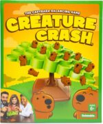 Creature Crash by Relatable, The Capybara Balancing Game, Family Game Night, Great Stocking Stuffer for Kids, Includes 49 Capybaras, 1 Balancing Board, 1 Pillar Base, & Die - Image 8