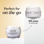 Olay Regenerist Radiance Collagen Peptide Face Moisturizer: Firm & Smooth Cream - Fragrance-Free, Hydrating, Firming, Anti-Aging & Anti-Wrinkle - 2 Oz - Image 3