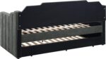 Charcoal Upholstered Twin Daybed - Image 7