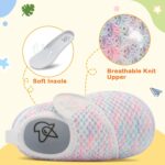 LeIsfIt Baby Shoes Boys Girls First Walking Shoes Non-Slip Infant Sneakers Lightweight Slip-on Crib Sneakers for First Walkers - Image 5