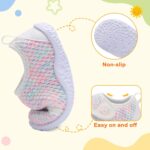 LeIsfIt Baby Shoes Boys Girls First Walking Shoes Non-Slip Infant Sneakers Lightweight Slip-on Crib Sneakers for First Walkers - Image 7
