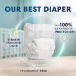 Pampers Pure Protection Baby Diapers, Size 5 (27+ lbs), 88 Count, Up to 100% Leakproof, Premium Plant-Based Skin Protection, Hypoallergenic Soft Diapers - Image 3