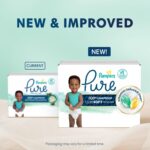 Pampers Pure Protection Baby Diapers, Size 5 (27+ lbs), 88 Count, Up to 100% Leakproof, Premium Plant-Based Skin Protection, Hypoallergenic Soft Diapers - Image 12