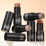 FOCALLURE Cream Contour Stick, Matte Bronzer Stick, Professional Face Shaping & Contouring Stick Makeup, Easy to Apply with Buildable Coverage, Long Lasting & Sweatproof, OAT - Image 10