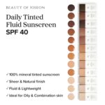 Beauty of Joseon Daily Tinted Fluid Sunscreen 12 Shades for Face Moisturizing Broad Spectrum SPF 40 Korean Skincare 50ml, 1.69 fl.oz #LN110 - Image 4