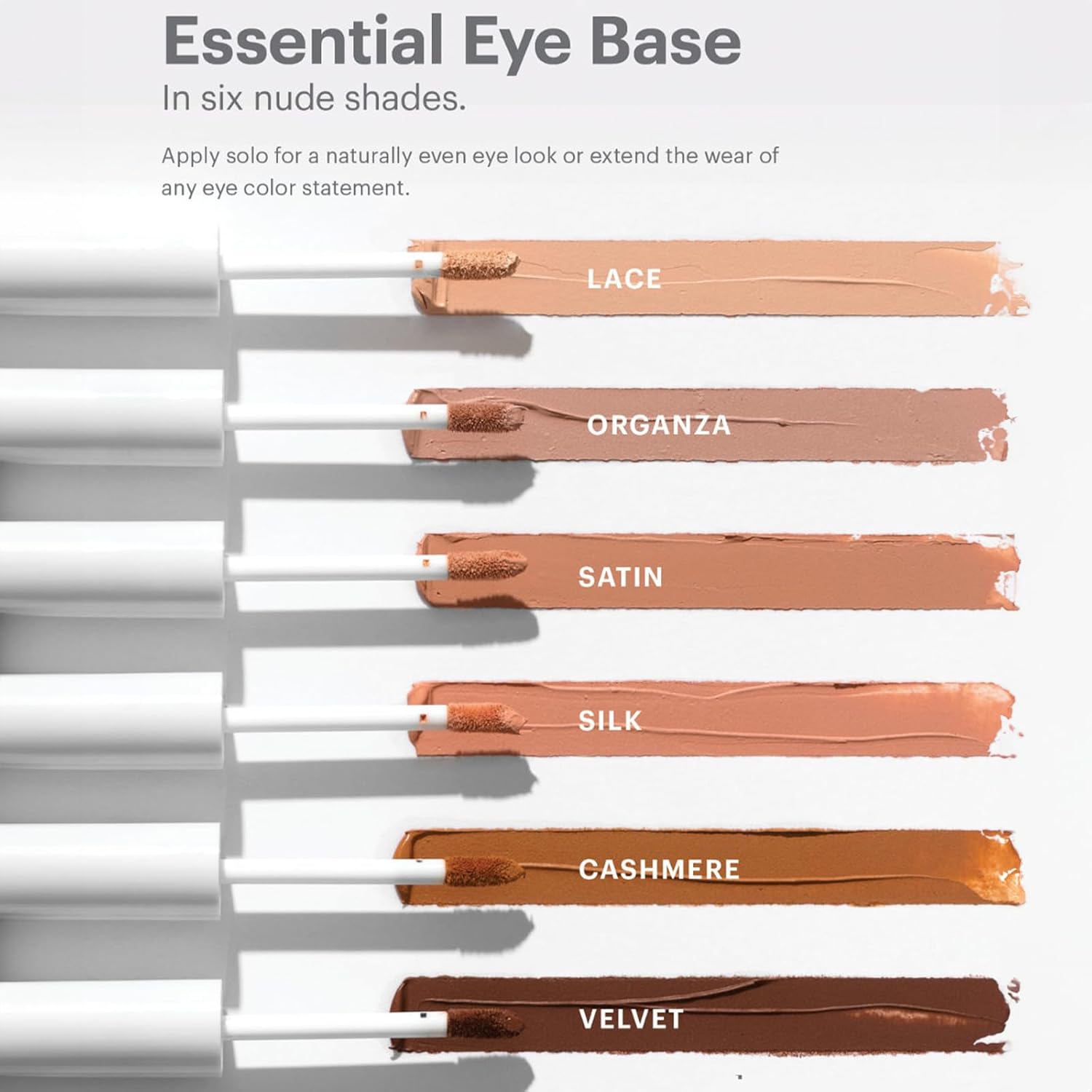 Glo Skin Beauty Essential Eye Base - 3-in-1 Multitasking Eyelid Tint, Primer & Color Corrector - Vegan Shades (Lace) - Image 5