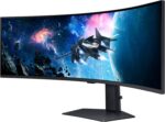 Samsung 49” Odyssey G9 Series DQHD 1000R Curved Gaming Monitor, 1ms(GtG), VESA DisplayHDR 1000, 240Hz, AMD FreeSync Premium Pro, Height Adjustable Stand, Ultrawide Screen, LS49CG954ENXZA, 2024 - Image 12