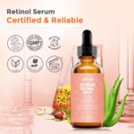 Retinol Serum for Face 2.5%, B5 Herbal Resurfacing Retinol with Vitamin C, Vitamin E, Hyaluronic Acid, Anti-Aging, Wrinkle Smoothing, Dark Spot Corrector, Brighten Dullness 2 Packs - Image 7