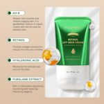 Retinol Neck Cream - Advanced Neck Firming Cream with AH8 for Crepey Skin, Hyaluronic Acid Moisturizer for Face, Neck & Body to Tighten, Lift & Reduce Wrinkles 4.23oz - Image 4