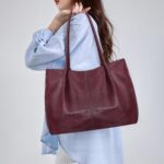 Large Tote Bag for Women Work Vegan Leather 16L Ladies Handbags Womens Big Purses Shoulder for Travel - Image 3