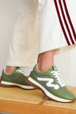 Project Cloud Trendy Sneakers for Women - Memory Foam and Non-Slip Comfortable Casual Ladies Shoes for Womens Fashion Sneakers - Lightweight Lace-up Shoes (Lecco) - Image 3