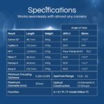 Rokinon FE14M-C 14mm F2.8 Ultra Wide Lens for Canon (Black) - Image 5