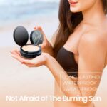 Waterproof & Moisturizing Air Cushion CC Cream, Oil Control BB Cream Foundation Create Natural Face Makeup | Vegan & Cruelty Free (Nude) - Image 6