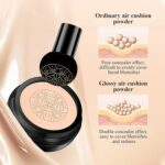 Waterproof & Moisturizing Air Cushion CC Cream, Oil Control BB Cream Foundation Create Natural Face Makeup | Vegan & Cruelty Free (Nude) - Image 7