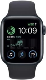 Apple Watch Series 7 (GPS, 45mm) Midnight Aluminum Case with Midnight Sport Band (Renewed) - Image 3