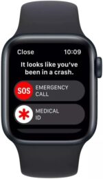 Apple Watch Series 7 (GPS, 45mm) Midnight Aluminum Case with Midnight Sport Band (Renewed) - Image 4