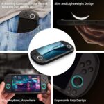 𝗧𝗿𝗶𝗺𝘂𝗶 Smart Pro Game Console 4.96-Inches 720x1280 IPS Screen Built-in 64G TF Card Video Gaming Consoles 5000mAh Lithium Battery Supports Multiple Simulators Casual Game Console-Black - Image 7