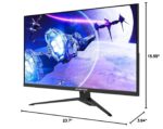 Sceptre New IPS 24-inch Gaming Monitor 180+Hz DP x2 HDMI x2 1ms 100% sRGB Build-in Speakers Machine Black 2026 (E248B-FPT168 Series) - Image 9