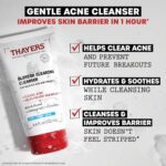 THAYERS Blemish Clearing Face Cleanser with 1.5% Salicylic Acid, Acne Treatment Face Wash, Soothing and Non-Stripping Skin Care, 4.4 Fl Oz - Image 4