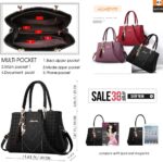 ALARION Womens Purses and Handbags Shoulder Bag Ladies Designer Satchel Messenger Tote Bag - Image 5