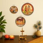 RITUALISTIC Ramayan Wall Plates for Home Decoration & living room | Metal Wall Décor | Devotional Gift | Wall Art | Wall showpiece | Home Décor Christmas Gift Items | Set of 3 plates - Image 4