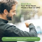 Fitness Tracker,Wearable Health Smart Bracelet Band with Blood Oxygen 170+ Sport Mode 60-Day Battery,Lifetime Membership,Activity Tracking Heart Rate Sleep Monitor for Android iOS,2 Bands - Image 8