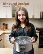 Dog Water Fountain for Large Dogs: 7L/236oz/1.8G Dog Fountain Stainless Steel - Big Cat Drinking Fountain Indoor - Super Quiet Water Fountain for Dogs Inside - for Large Dog Cats & Multi-Pet Home - Image 4